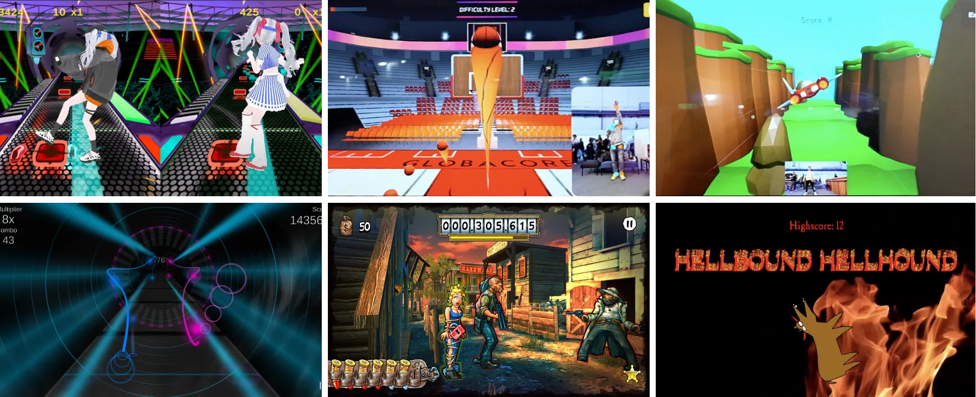 BodyLink games showcase